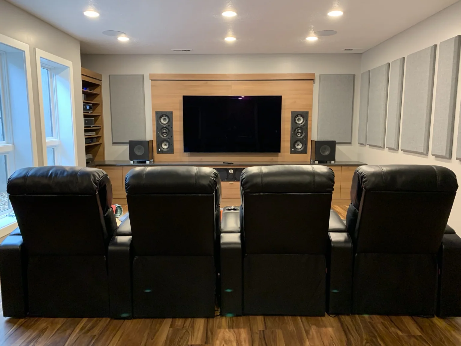 Custom Cinema with Architectural Audio