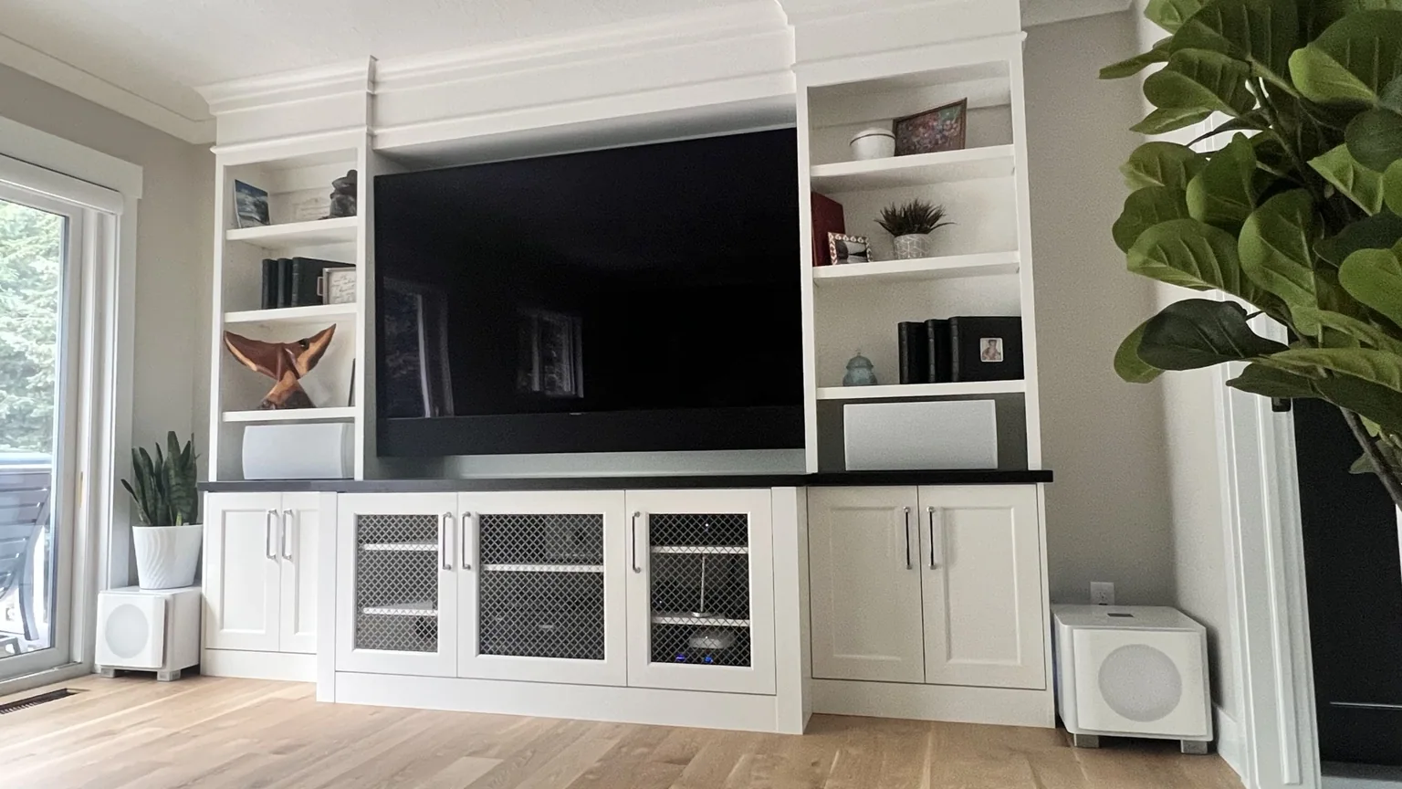 Custom Entertainment Cabinetry
